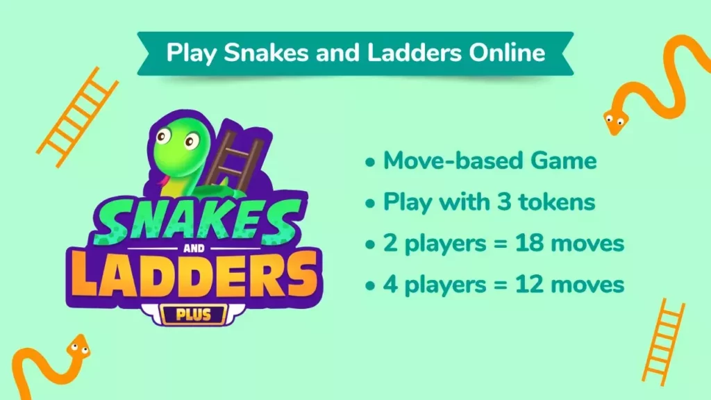 Online casual games - Snakes and Ladders Plus 